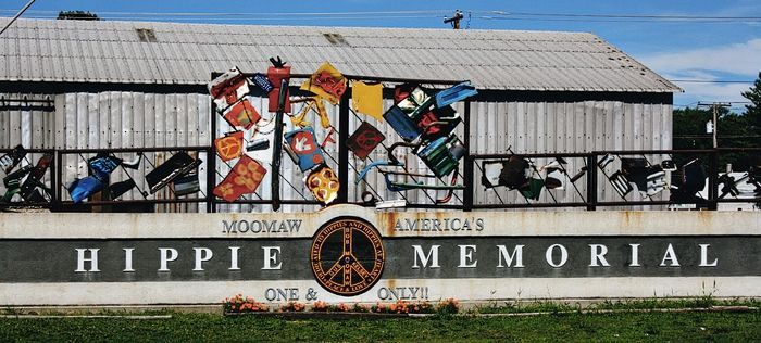 World's First Hippie Memorial, world record in Arcola, Illinois World's First Hippie Memorial, world record in Arcola, Illinois