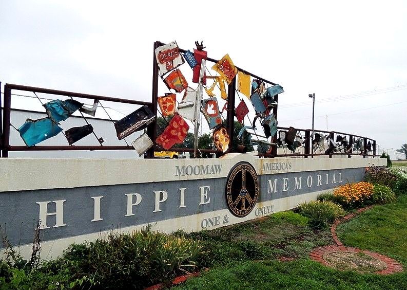 World's First Hippie Memorial, world record in Arcola, Illinois World's First Hippie Memorial, world record in Arcola, Illinois
