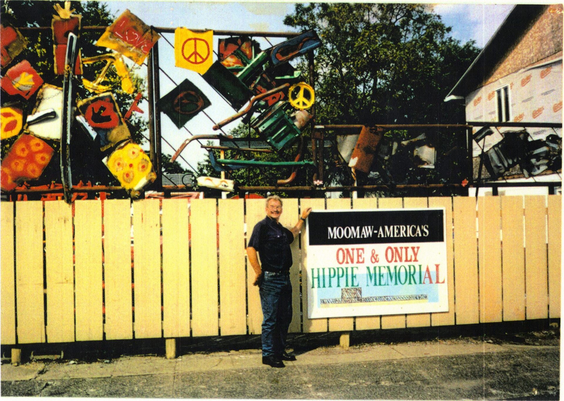World's First Hippie Memorial, world record in Arcola, Illinois World's First Hippie Memorial, world record in Arcola, Illinois