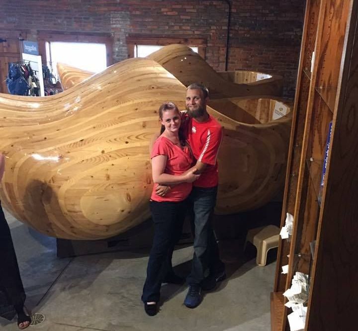 
World's Largest Wooden Shoes, world record in Casey, Illinois
