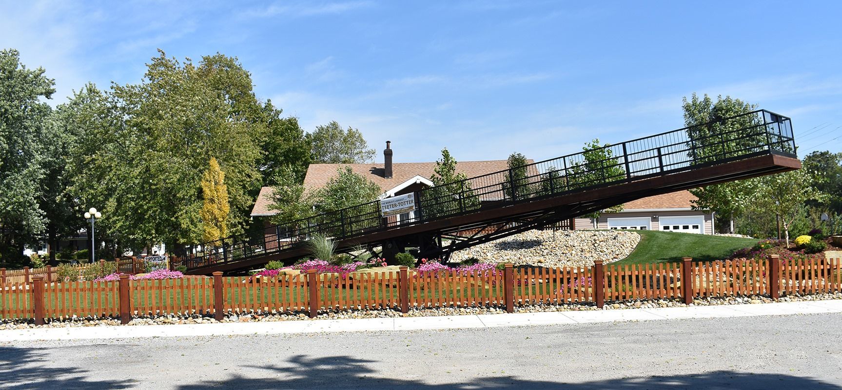 World's Largest Teeter Totter (Seesaw), world record in Casey, Illinois