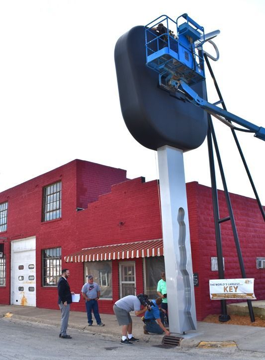 World's Largest Truck Key, world record in Casey, Illinois