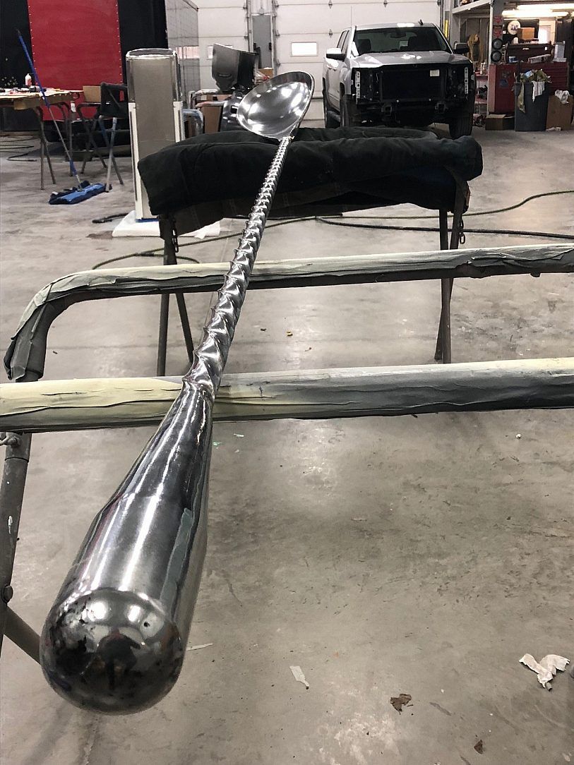 World’s Largest Swizzle Spoon, world record in Casey, Illinois
