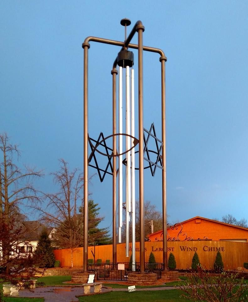 World's Largest Wind Chime, world record in Casey, Illinois World's Largest Wind Chime, world record in Casey, Illinois