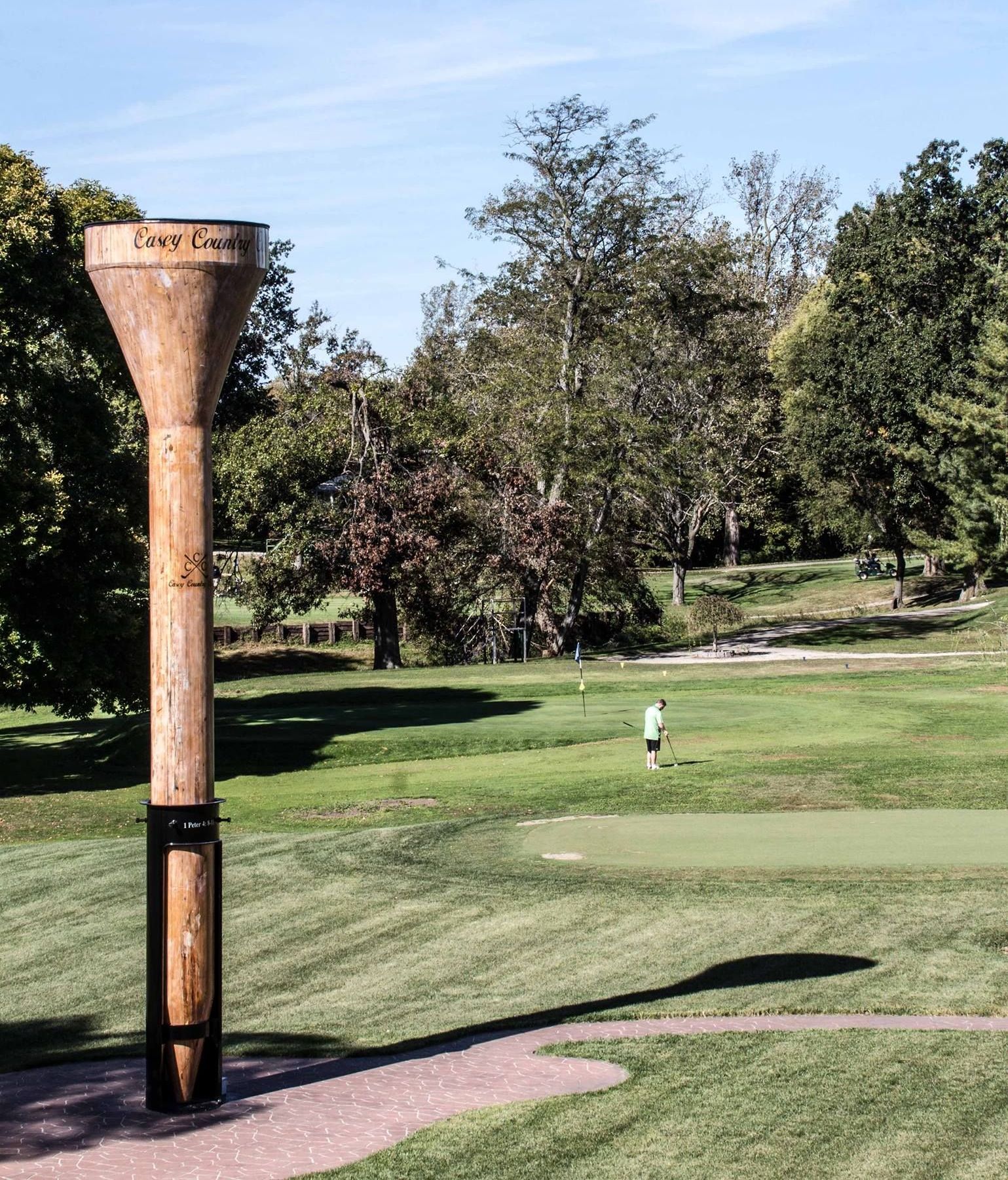 World's Largest Golf Tee, world record in Casey, Illinois
World's Largest Golf Tee, world record in Casey, Illinois
