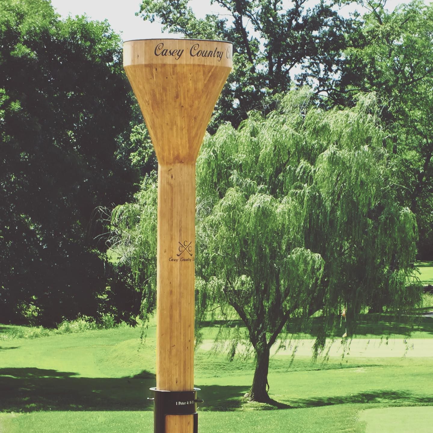 World's Largest Golf Tee, world record in Casey, Illinois
World's Largest Golf Tee, world record in Casey, Illinois