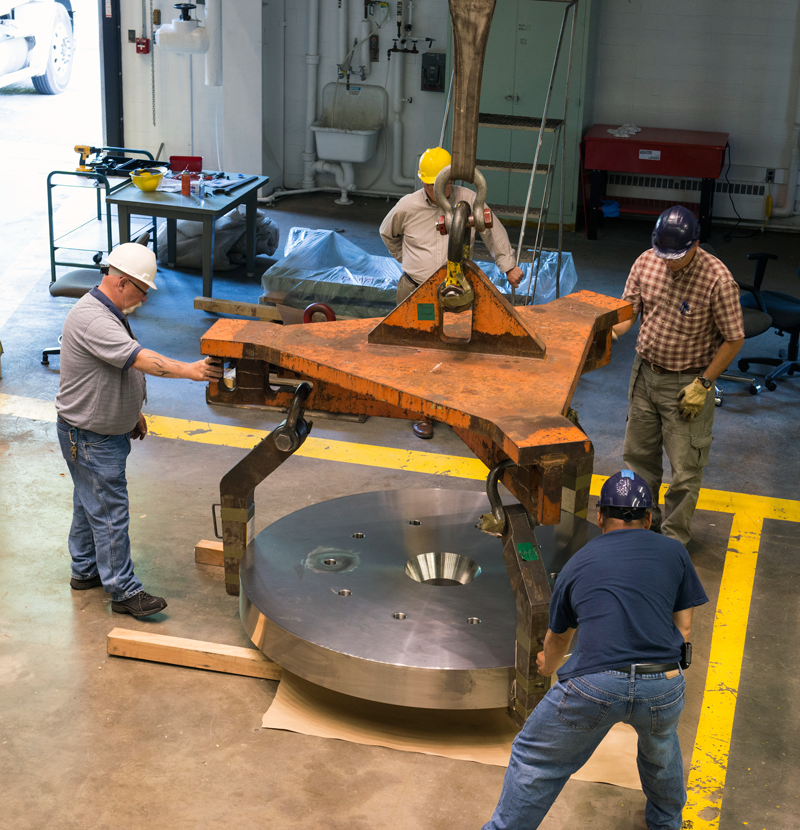World's Largest Deadweight Machine, world record in Gaithersburg, Maryland