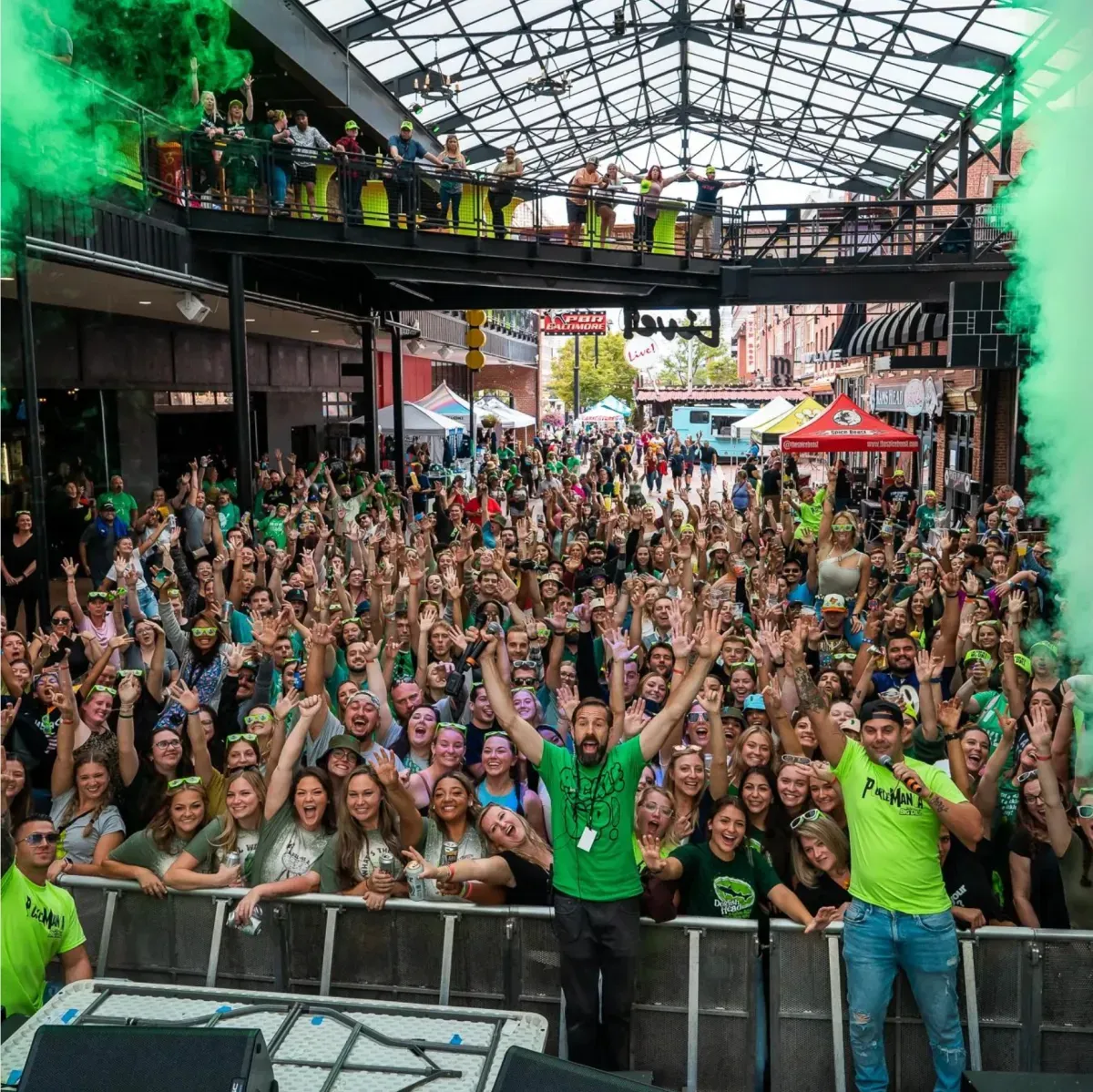 World's Largest Pickle Party, world record in Baltimore, Maryland