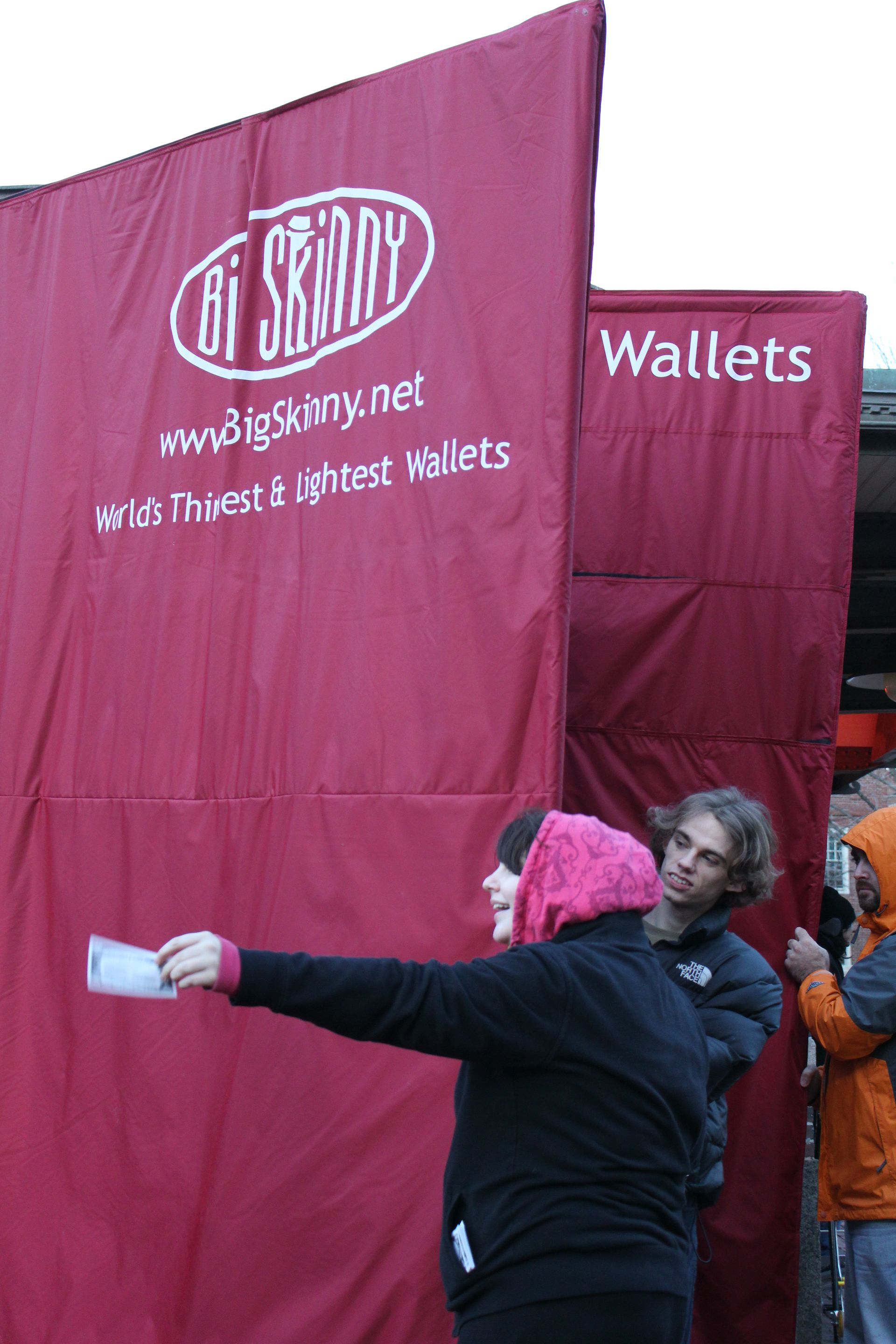 
World's Largest Wallet, world record in Cambridge, Massachusetts