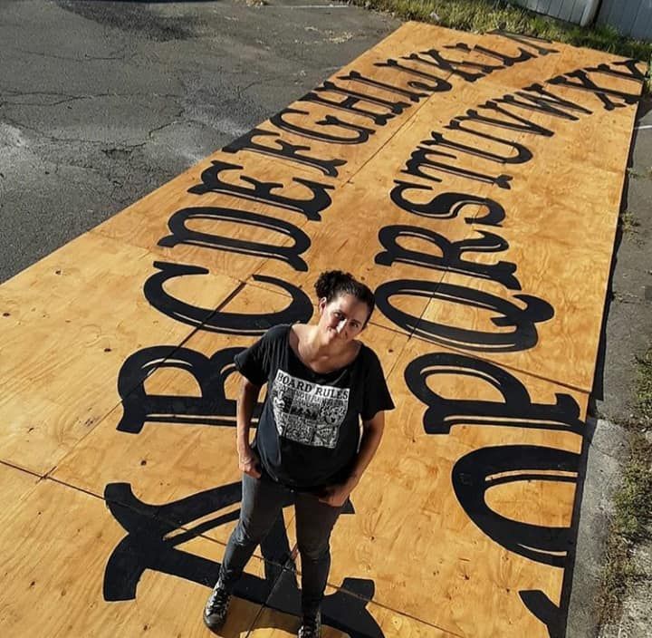 World's Largest Ouija Board, world record in Salem, Massachusetts World's Largest Ouija Board, world record in Salem, Massachusetts