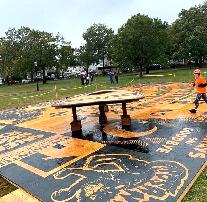 World's Largest Ouija Board, world record in Salem, Massachusetts World's Largest Ouija Board, world record in Salem, Massachusetts