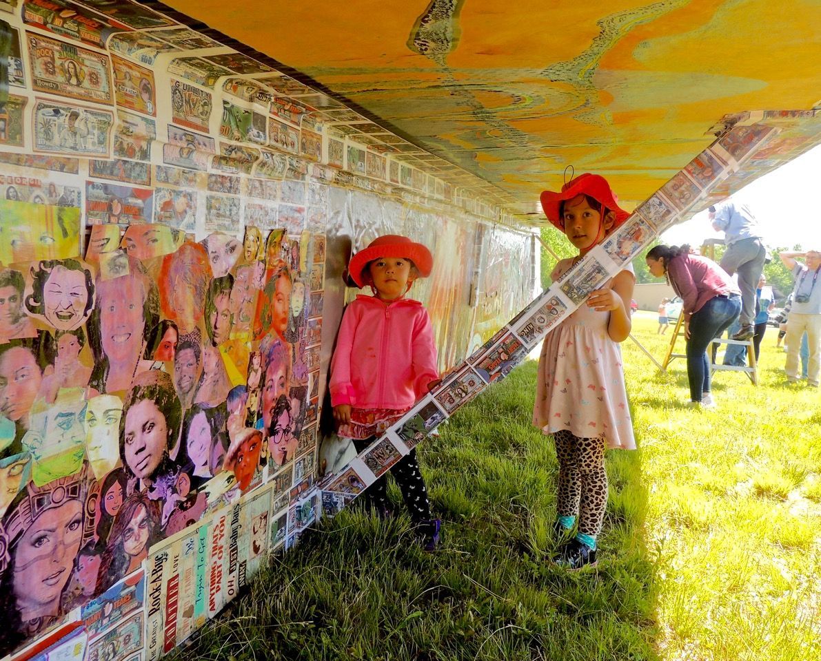 World's Largest Paper Airplane Sculpture, world record in Fitchburg, Massachusetts