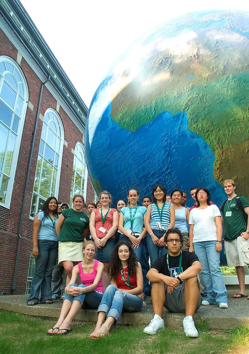 World's Largest Outdoor Rotating Globe, world record in Wellesley, Massachusetts World's Largest Outdoor Rotating Globe, world record in Wellesley, Massachusetts