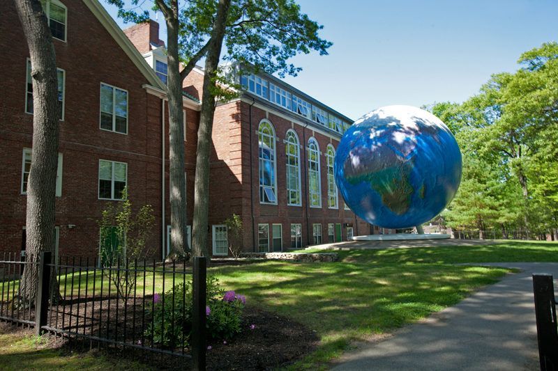 World's Largest Outdoor Rotating Globe, world record in Wellesley, Massachusetts World's Largest Outdoor Rotating Globe, world record in Wellesley, Massachusetts