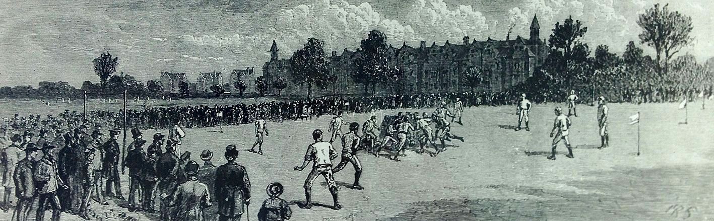 World’s First Football Game, world record in Cambridge, Massachusetts