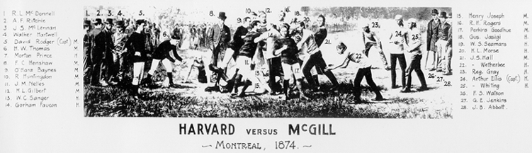 World’s First Football Game, world record in Cambridge, Massachusetts