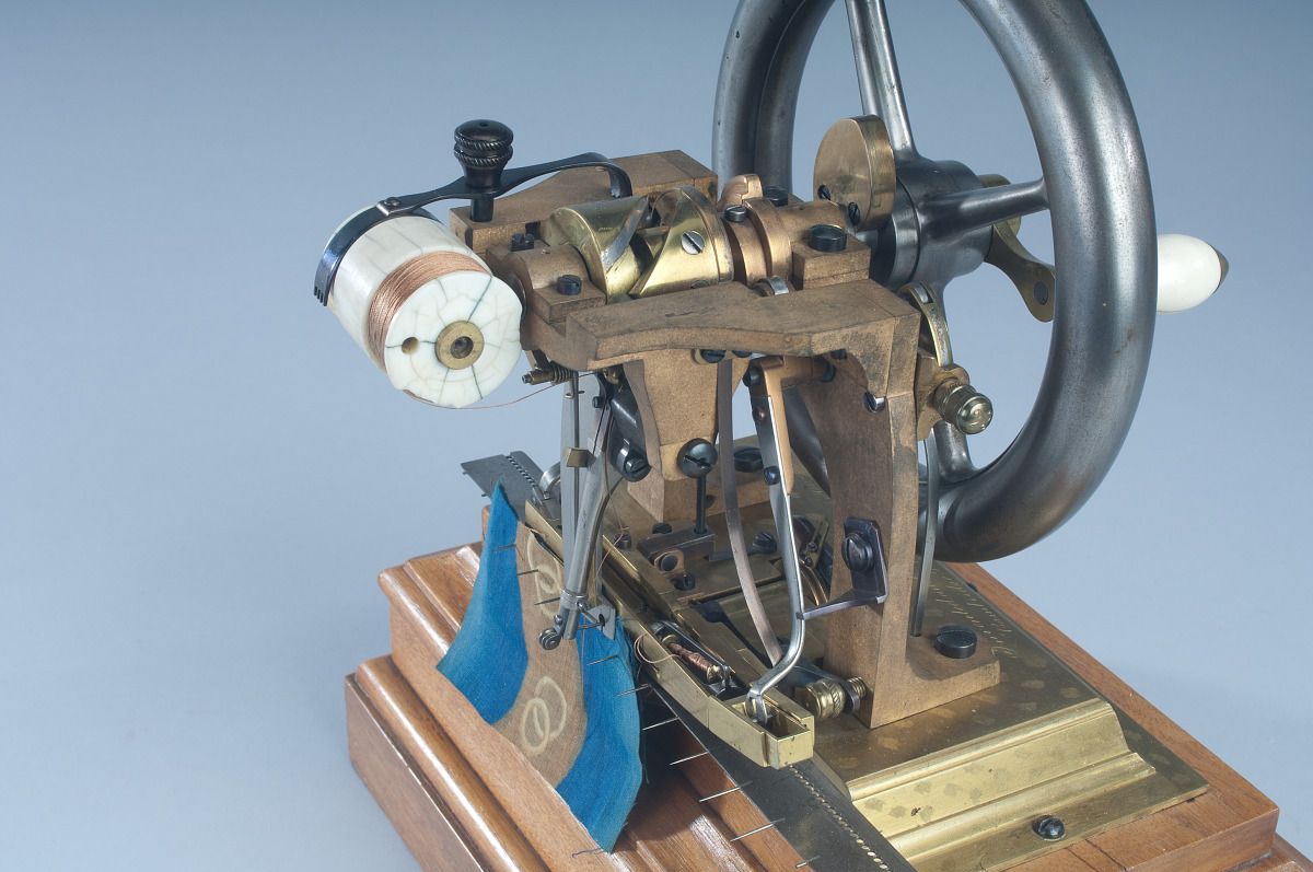 World's First Sewing Machine, world record in Cambridge, Massachusetts
F