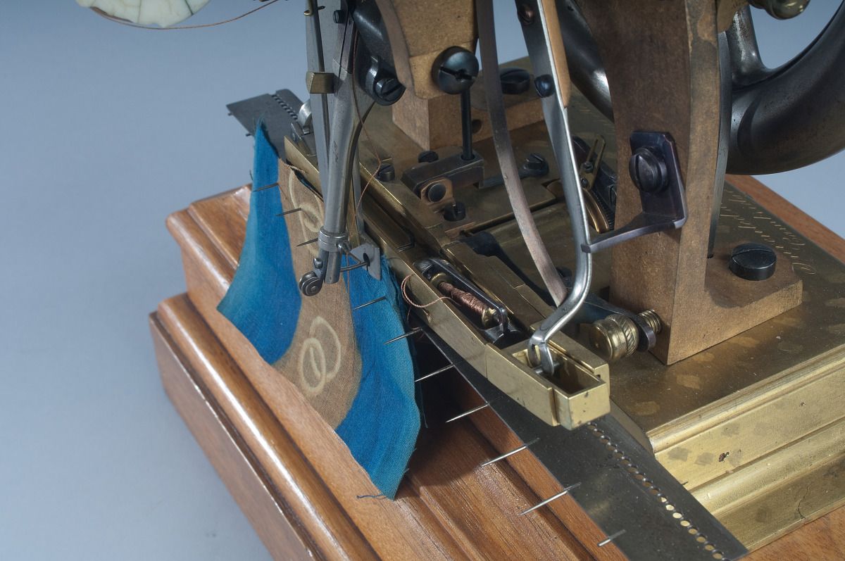 World's First Sewing Machine, world record in Cambridge, Massachusetts World's First Sewing Machine, world record in Cambridge, Massachusetts