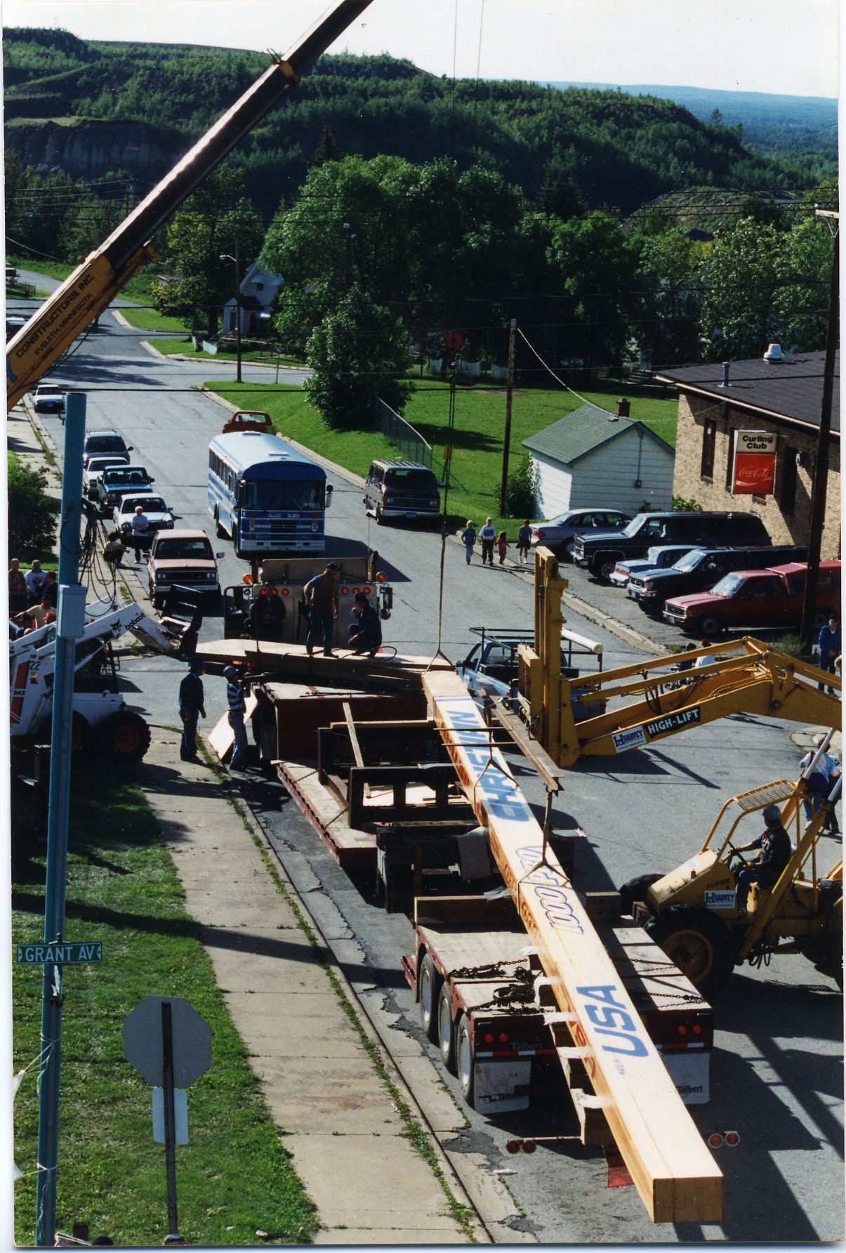 World's Largest Free-Standing Hockey Stick, world record in Eveleth, Minnesota

