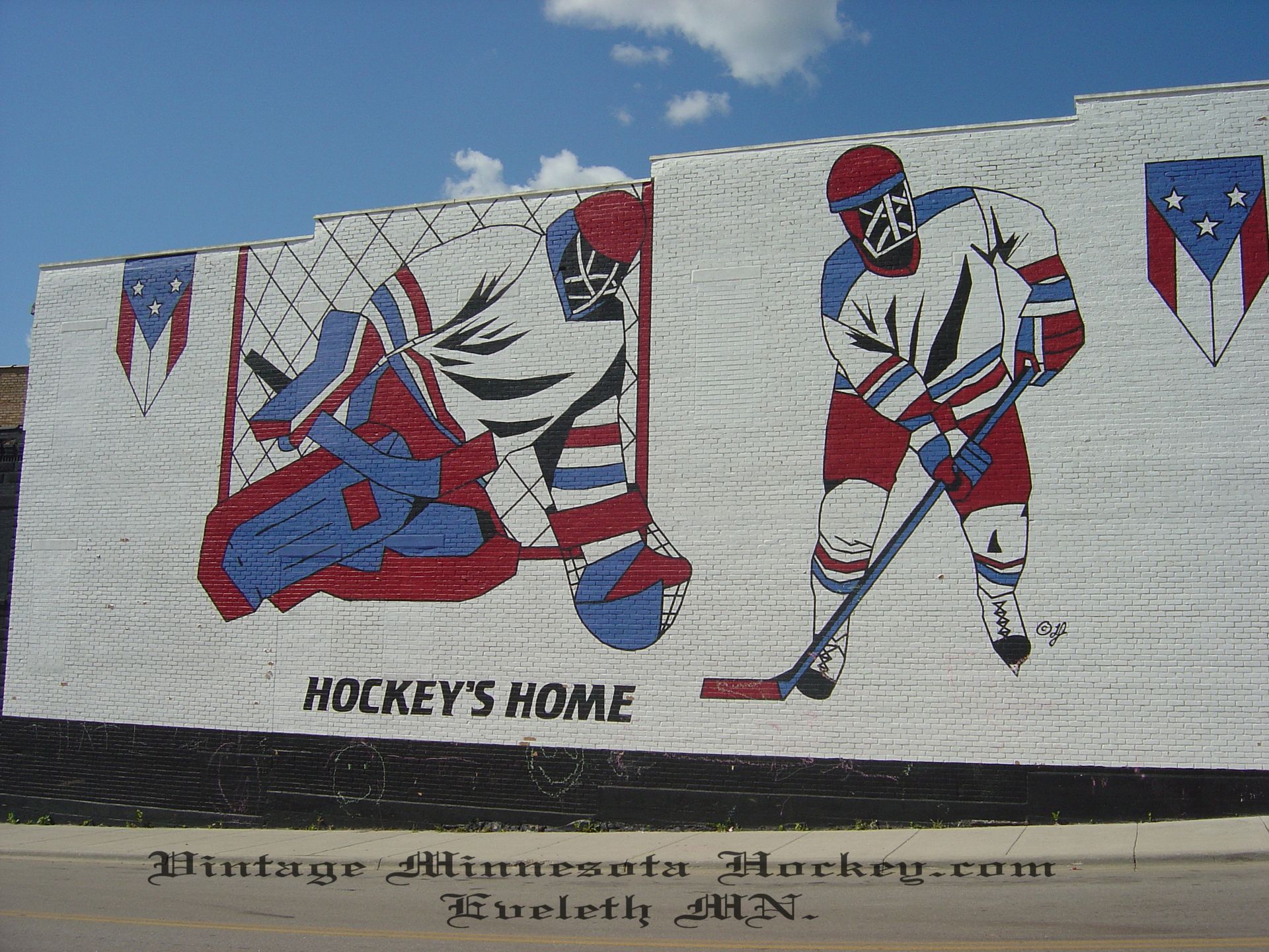 World's Largest Free-Standing Hockey Stick, world record in Eveleth, Minnesota
