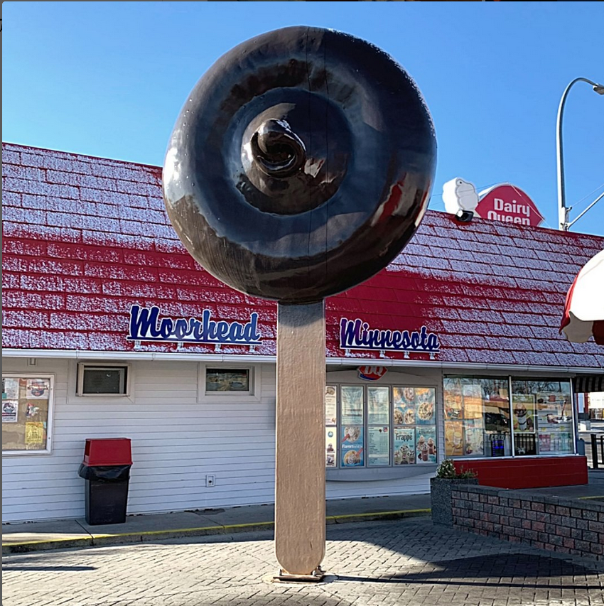 World's Largest Dilly Bar, world record in Moorhead, Minnesota