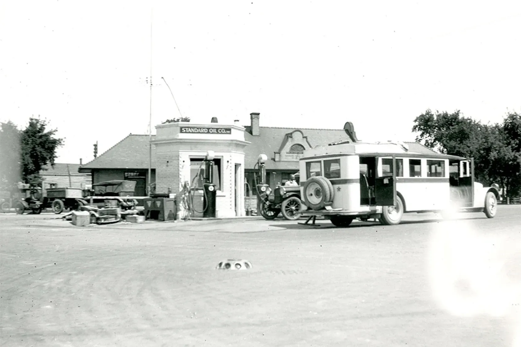 World's Smallest Gasoline Station, world record in Detroit Lakes, Minnesota