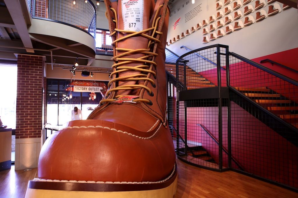 World's Largest Boot, world record in Red Wing, Minnesota