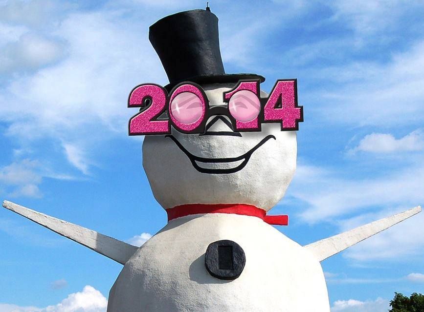 World's Largest Stucco Snowman, world record in North St. Paul, Minnesota