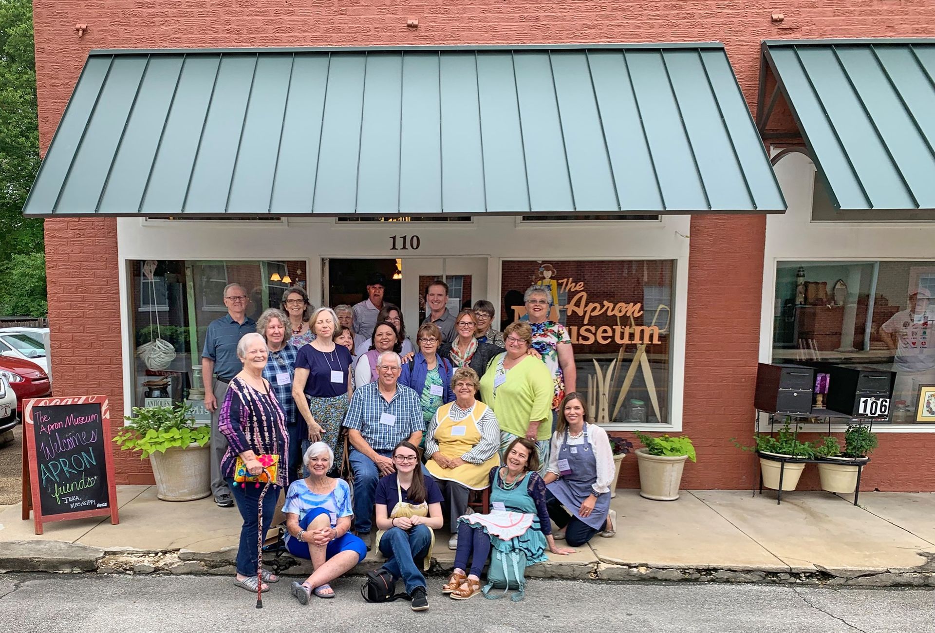 
World's Largest Apron Museum, world record in Iuka, Mississippi