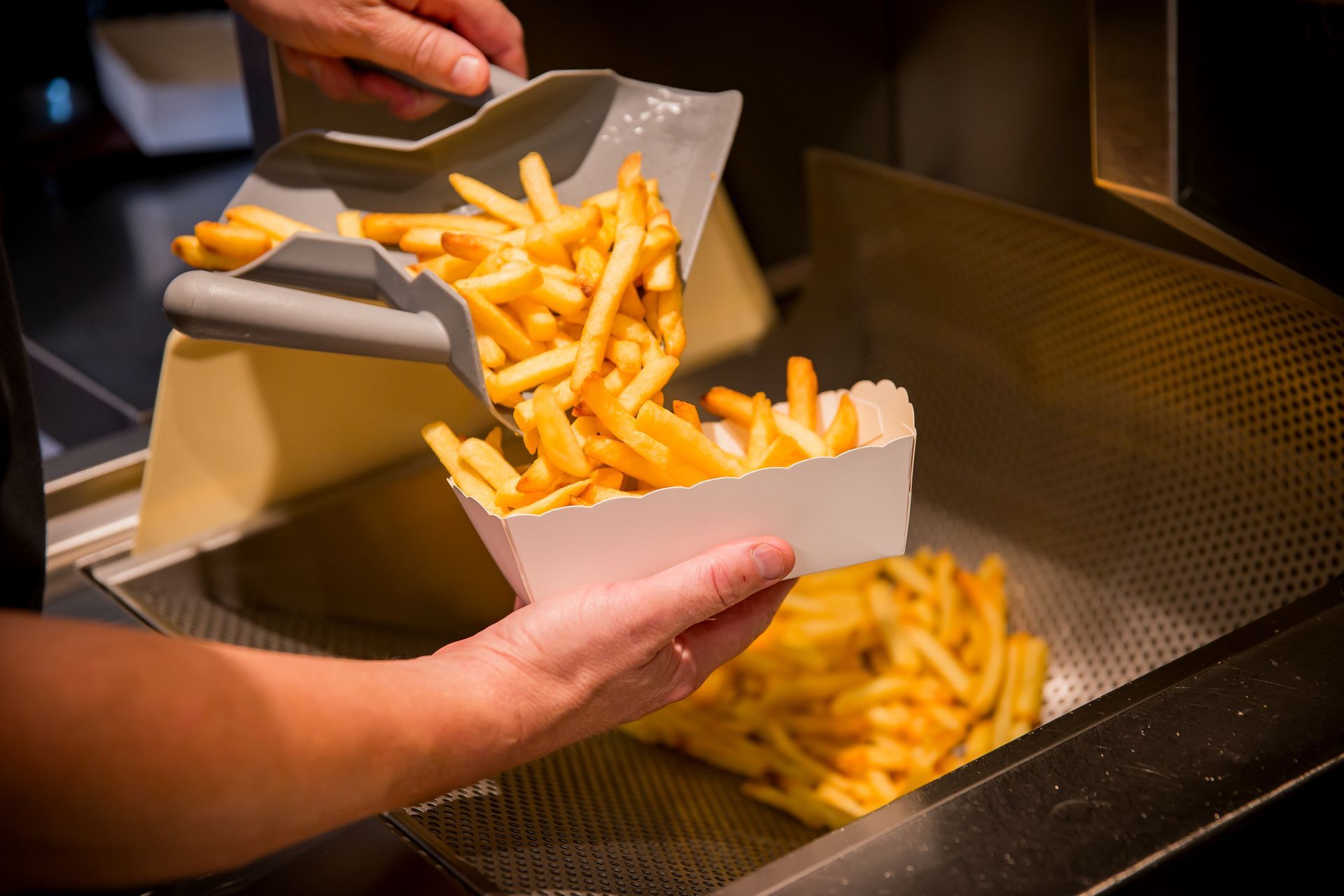 Longest French Fries Cooking Marathon, world record attempt by Nick Van Den Langenbergh

