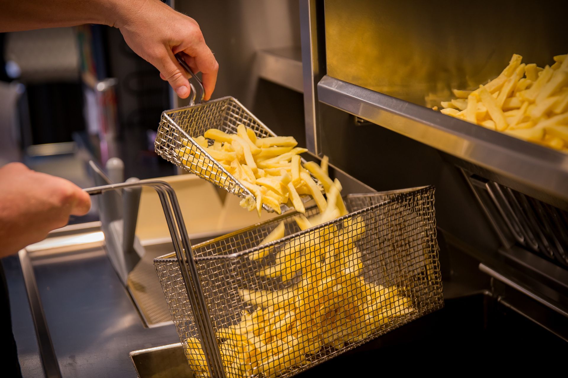 Longest French Fries Cooking Marathon, world record attempt by Nick Van Den Langenbergh
