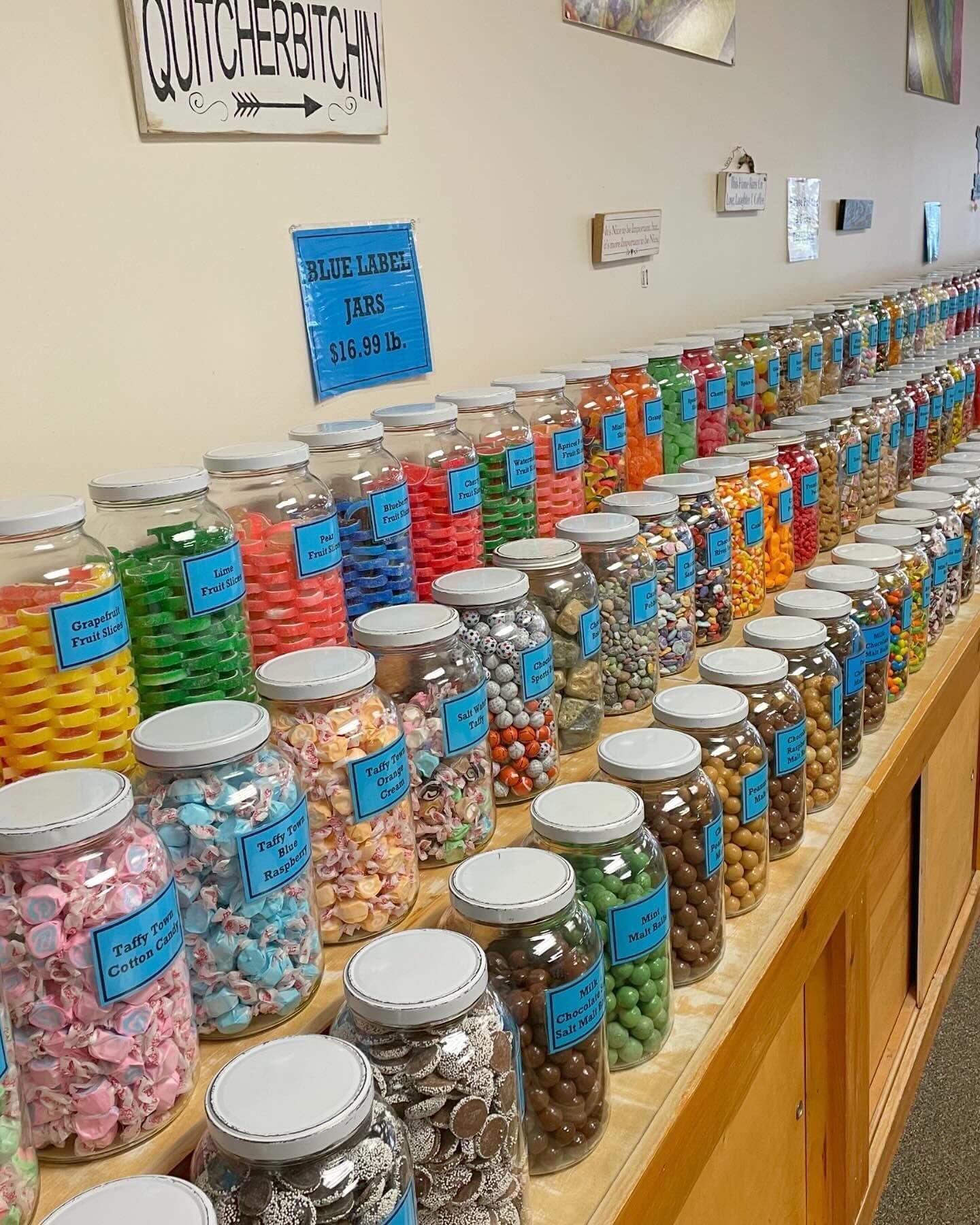 World's Longest Candy Counter, world record in Littleton, New Hampshire