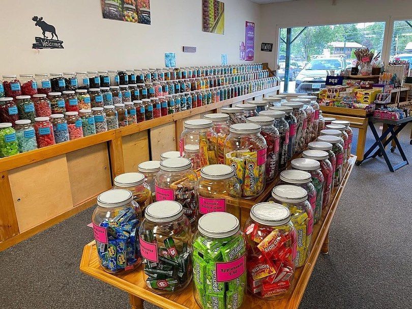 World's Longest Candy Counter, world record in Littleton, New Hampshire