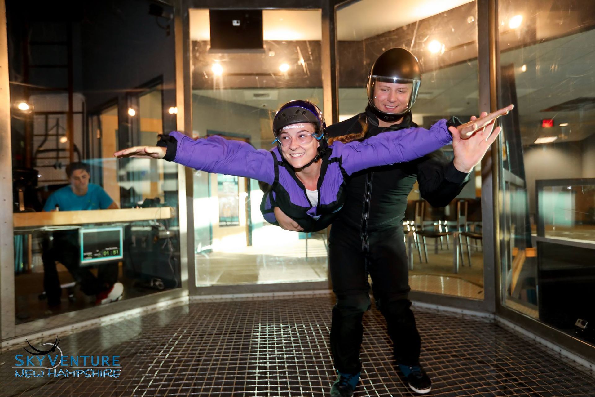 World’s First Skydiving and Indoor Surf Park, world record in Nashua, New Hampshire