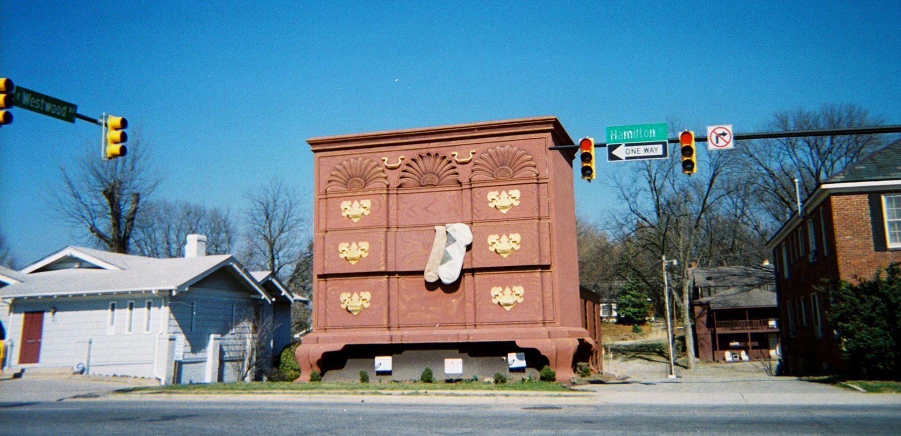 
World's Largest Chest of Drawers, world record in High Point, North Carolina