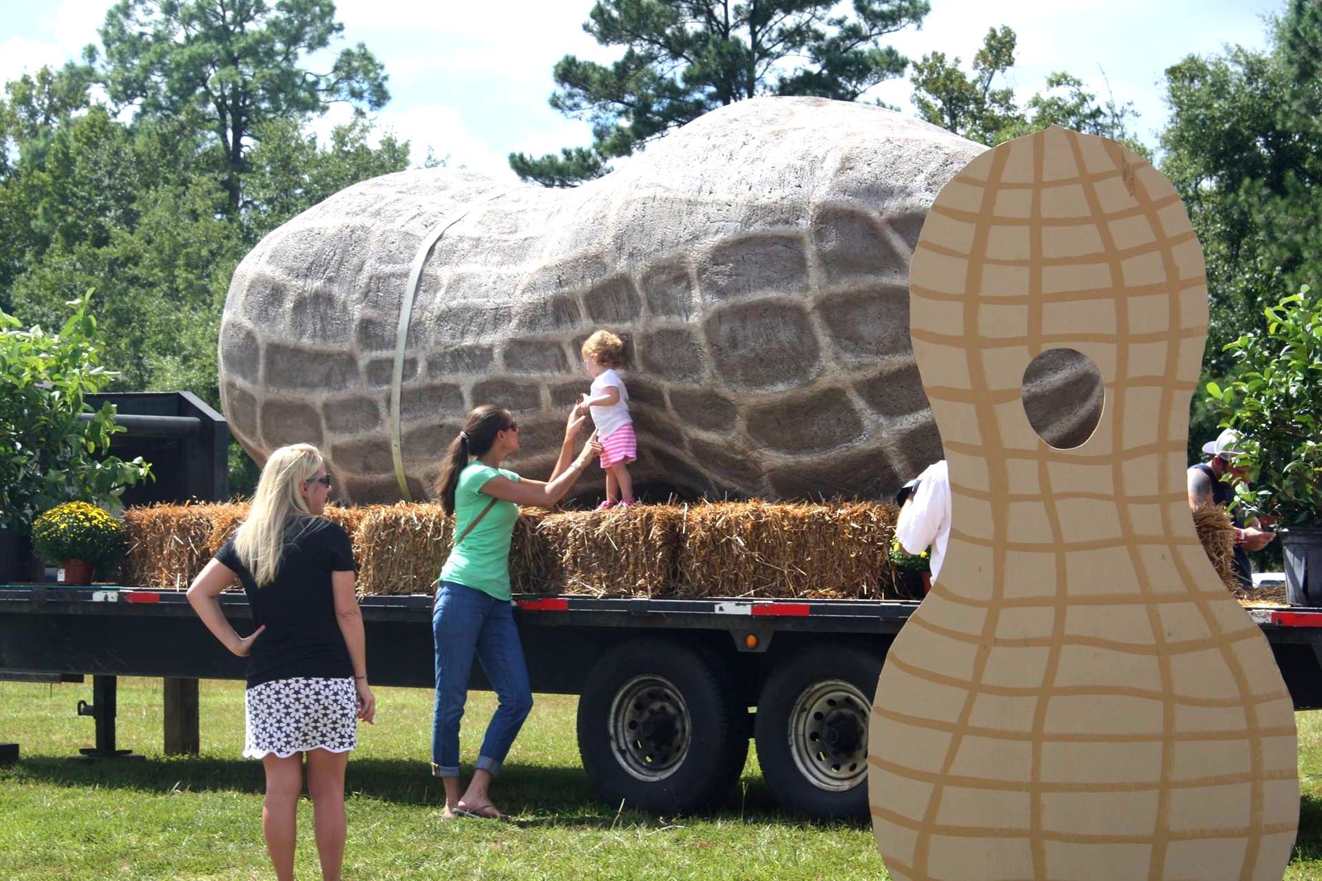 World’s Largest Boiled Peanut Sculpture, world record in Bluffton, South Carolina
