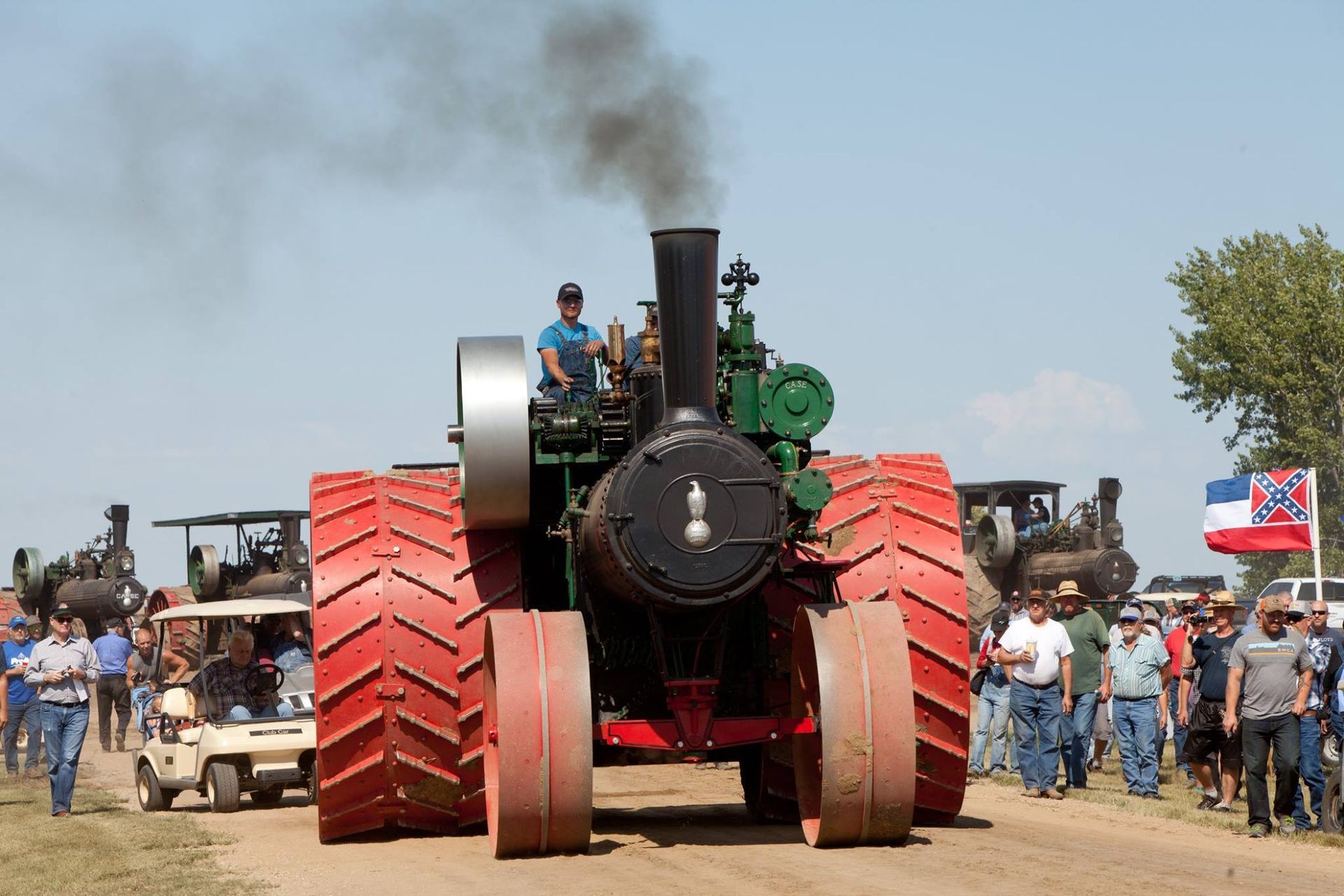 World's Largest Steam Traction Engine, world record in Andover, South Dakota World's Largest Steam Traction Engine, world record in Andover, South Dakota