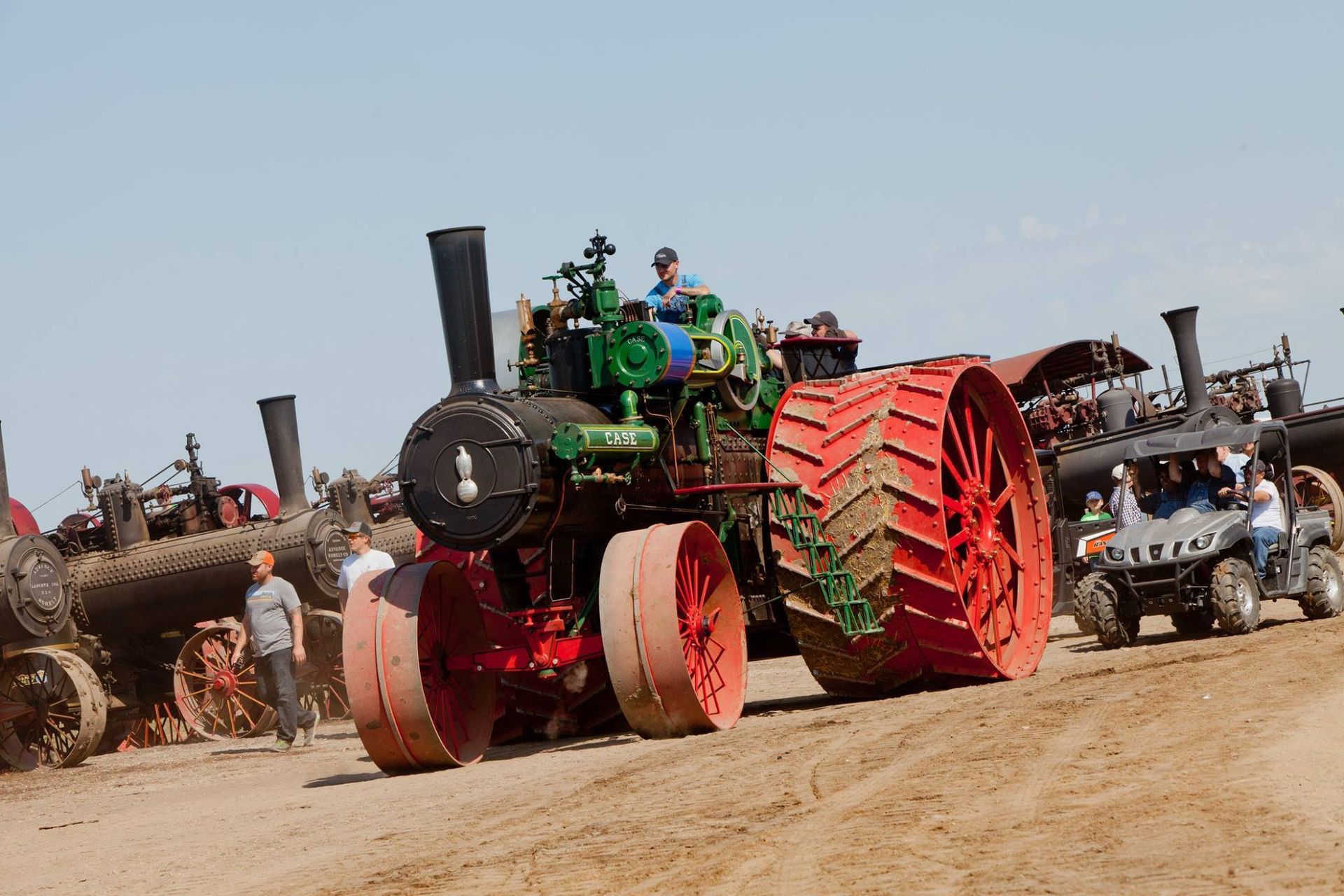 World's Largest Steam Traction Engine, world record in Andover, South Dakota World's Largest Steam Traction Engine, world record in Andover, South Dakota