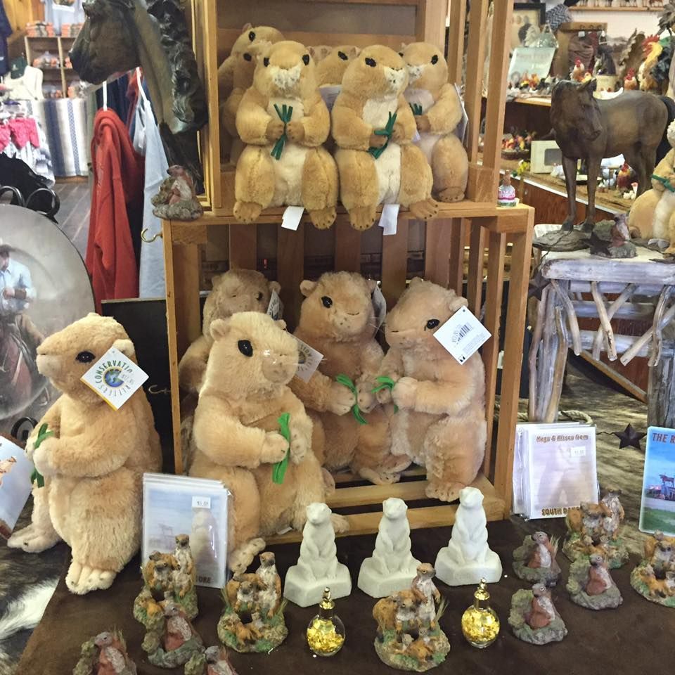 World's Largest Prairie Dog Sculpture, world record in Philip, South Dakota