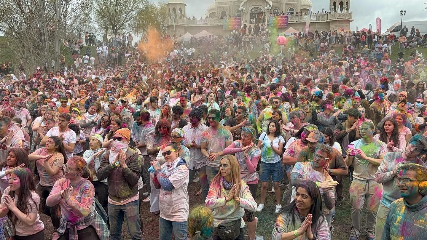 
World’s Largest Holi Festival, world record in Spanish Fork, Utah