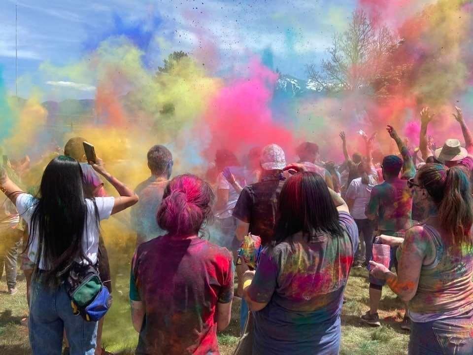 
World’s Largest Holi Festival, world record in Spanish Fork, Utah