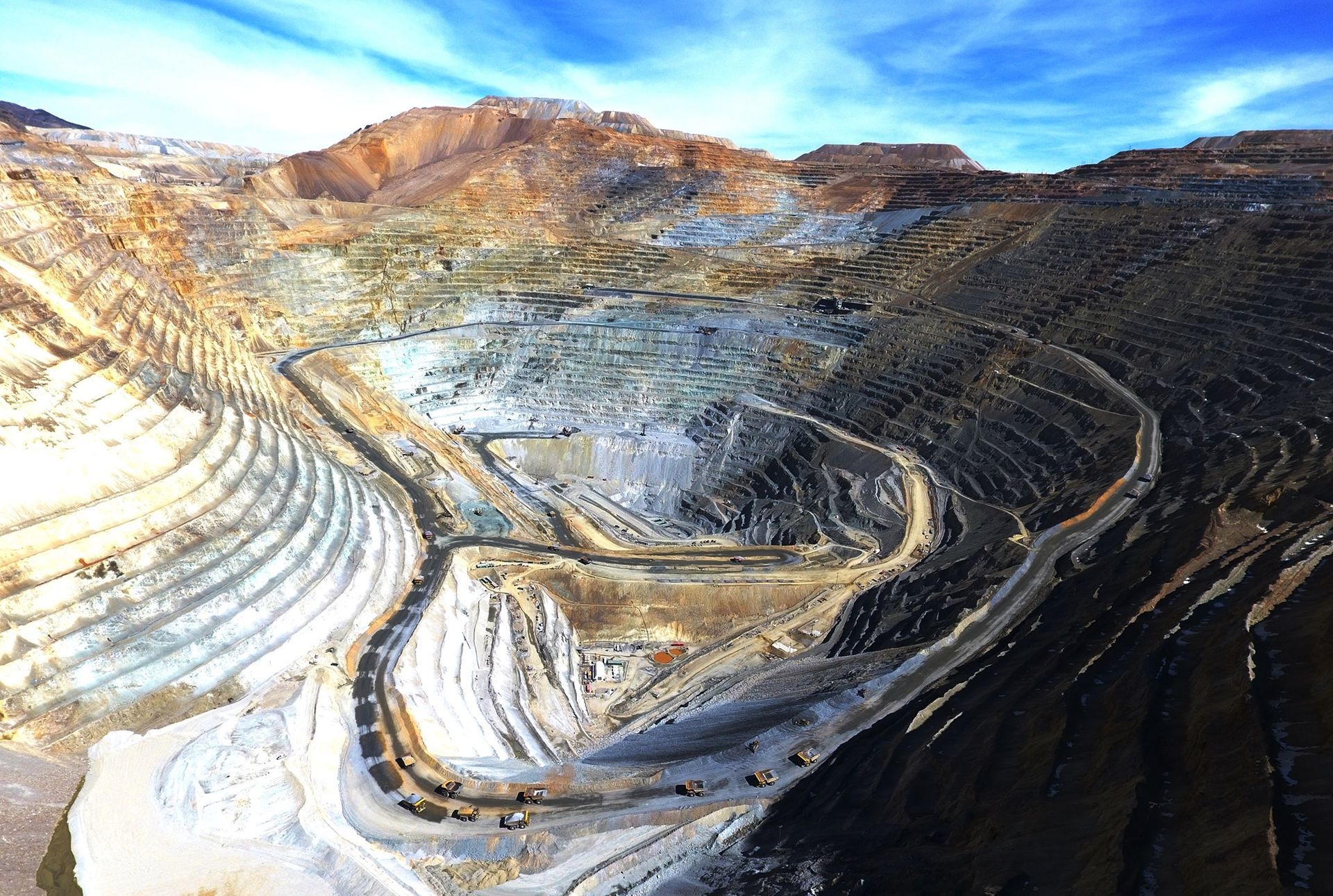 World's Largest Man-Made Excavation, world record near Salt Lake City, Utah