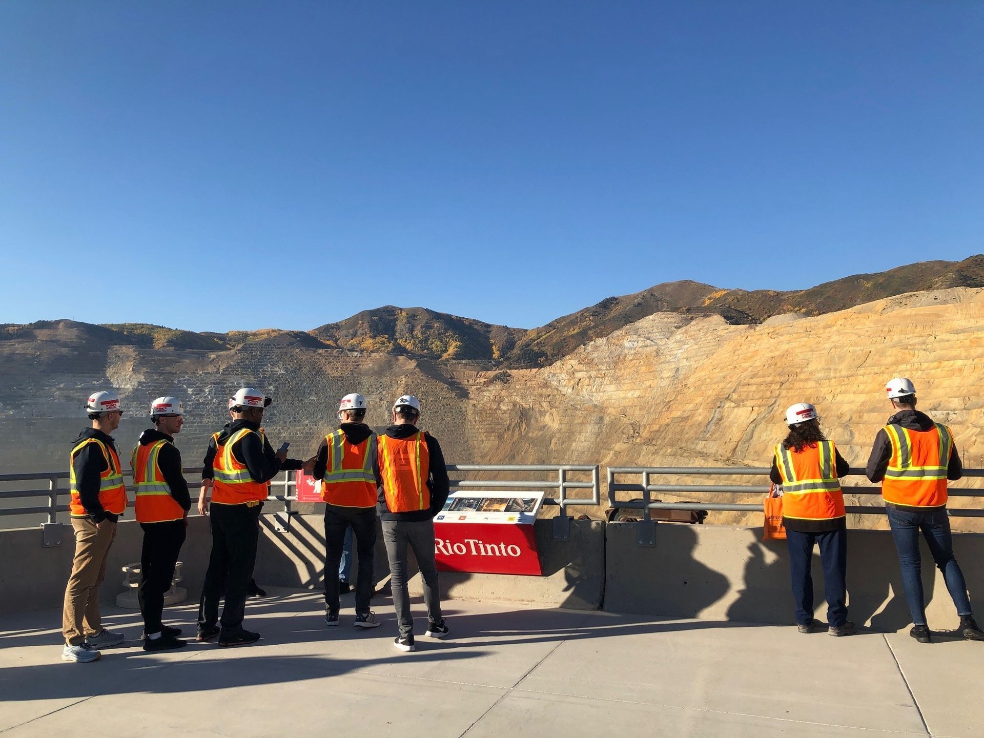 World's Largest Man-Made Excavation, world record near Salt Lake City, Utah