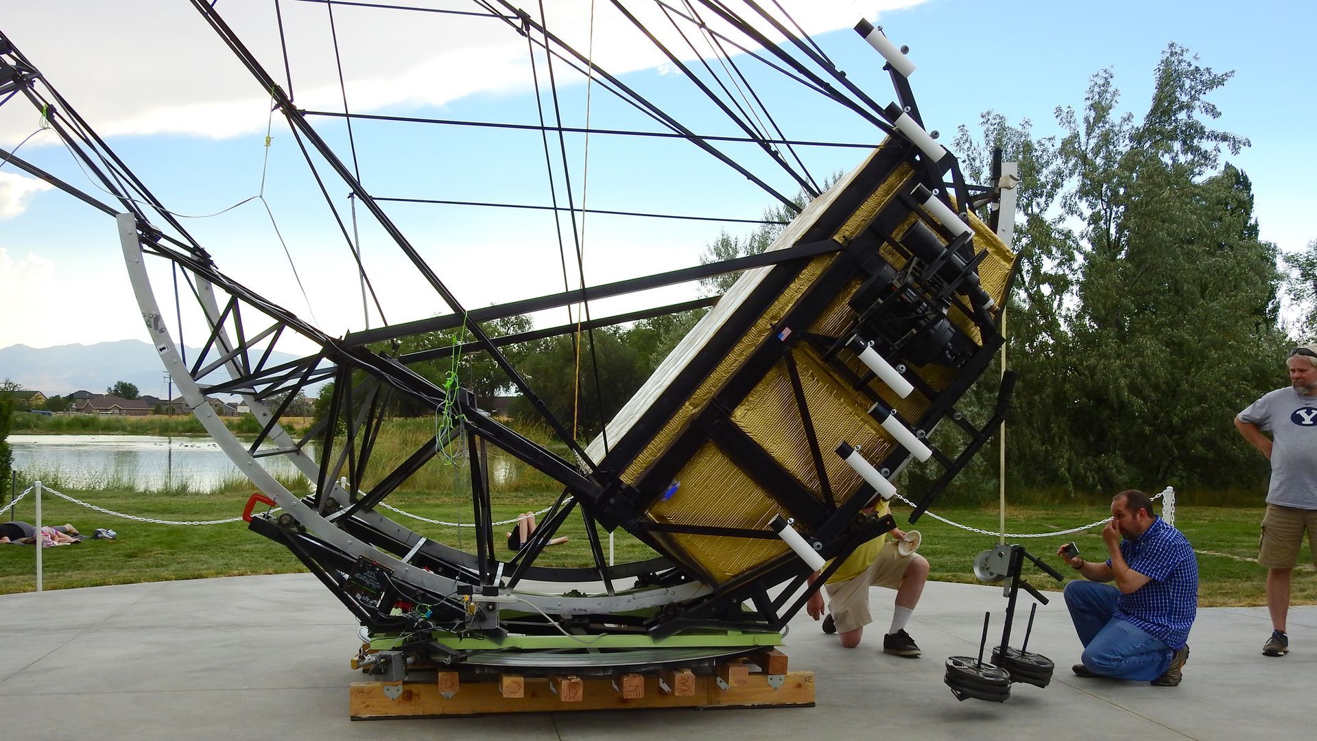 World's Largest Amateur Telescope, world record in Stansbury Park, Utah