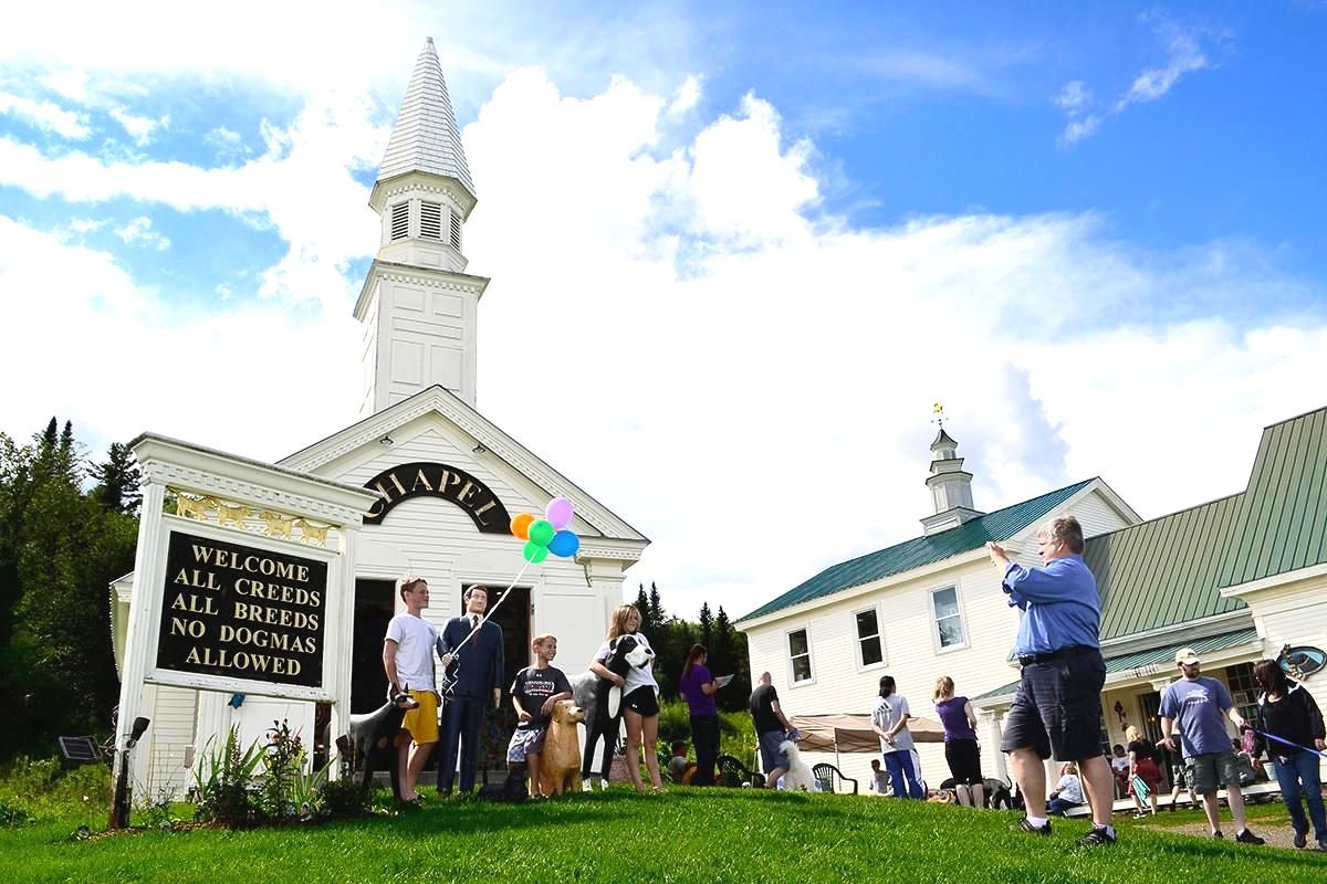 World's First Dog Chapel, world record in St. Johnsbury, Vermont World's First Dog Chapel, world record in St. Johnsbury, Vermont