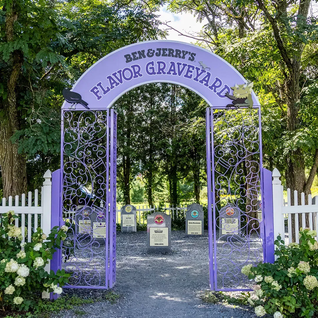 World's First Flavor Graveyard, world record in Waterbury, Vermont