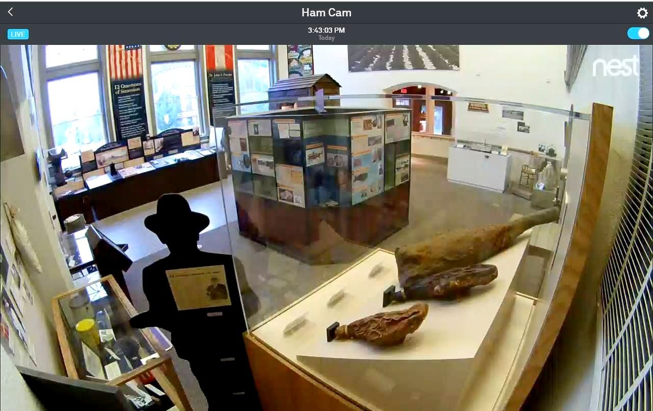 World's Oldest Edible Ham, world record in Smithfield, Virginia