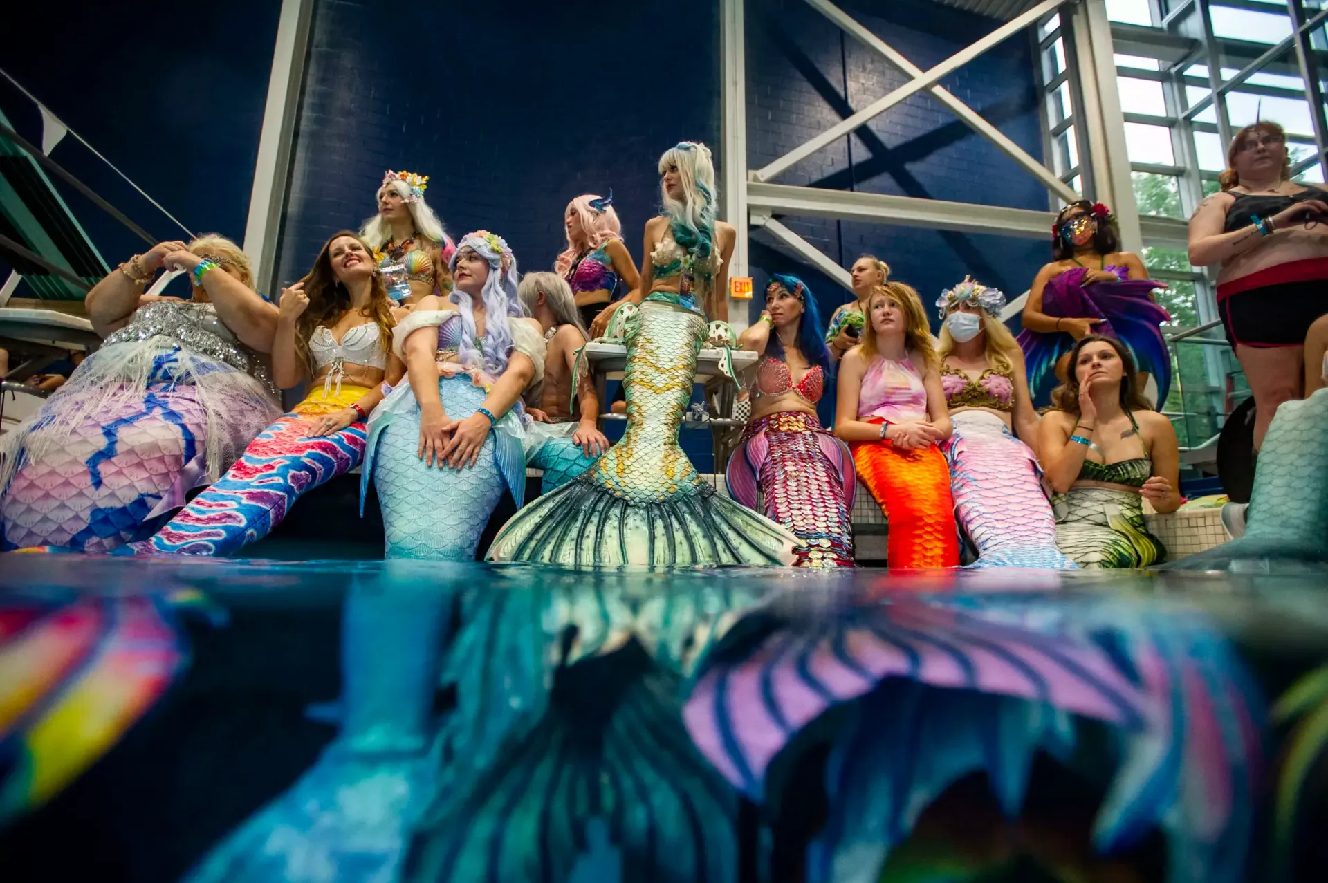 World’s Largest Mermaid Convention, world record in Manassas, Virginia