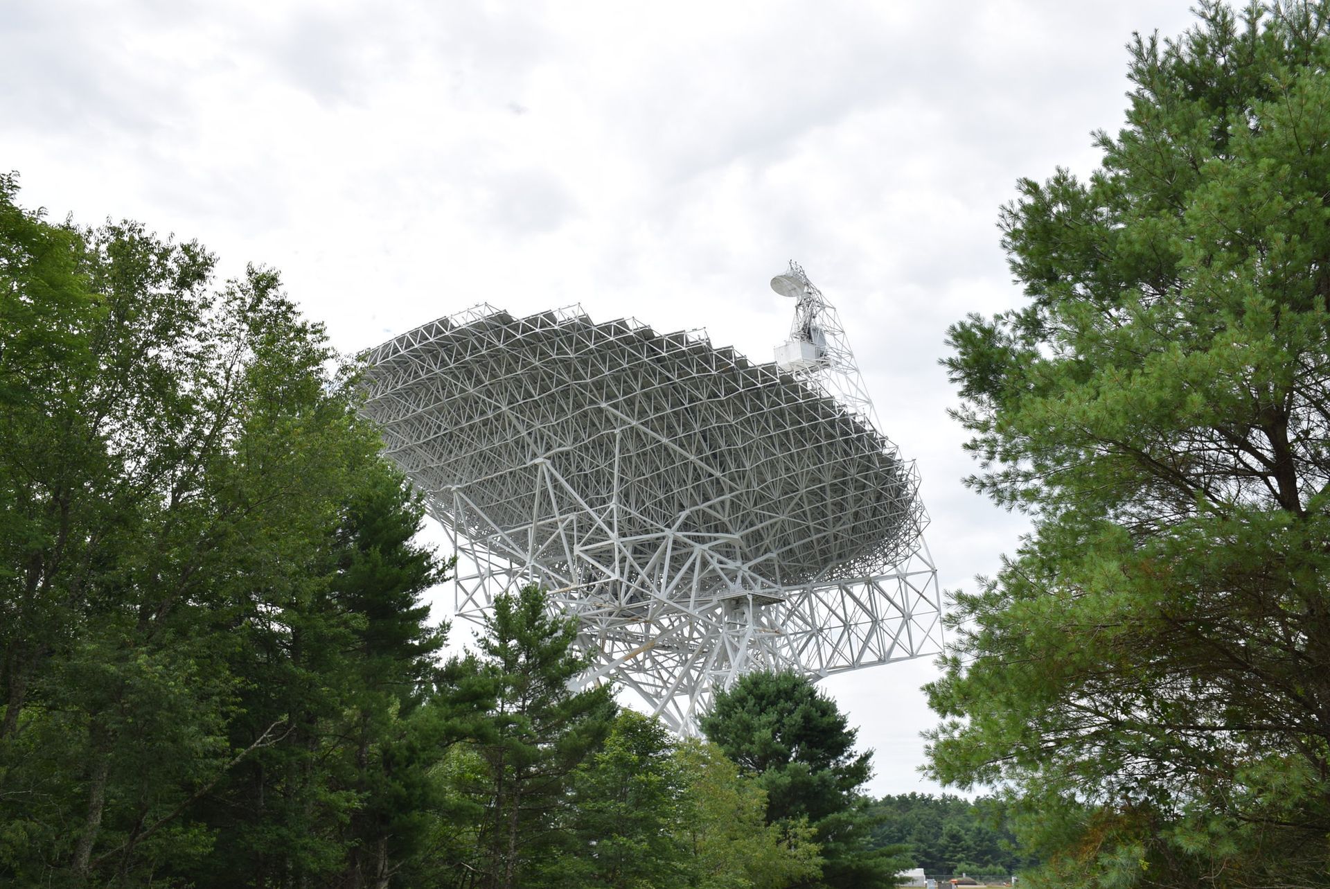World’s Largest Fully Steerable Radio Telescope, world record in Green Bank, West Virginia