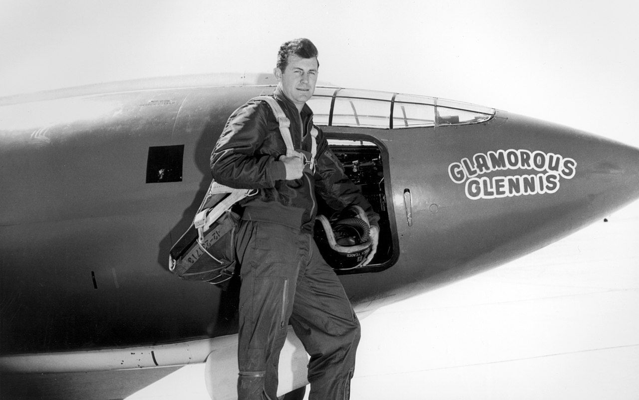 World's first person to break the sound barrier: world record set by Chuck Yeager